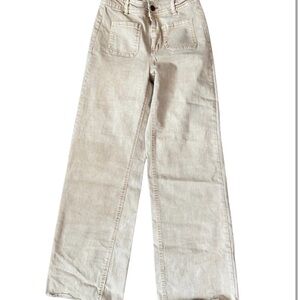 Oat New York Cream Flare Jeans